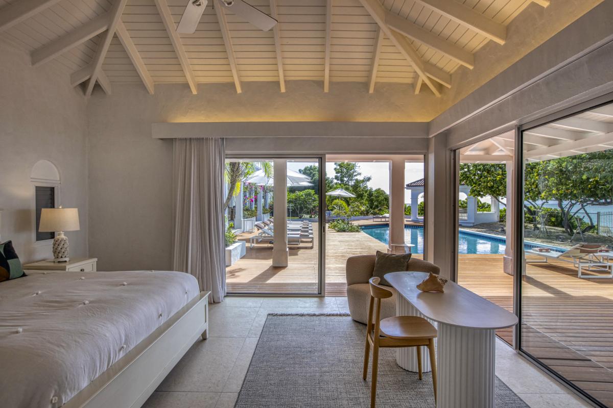 23 Location villa Terres Basses Saint Martin_chambre 2